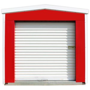 Siding: Crimson Red | Trim: White | Door: Glossy White