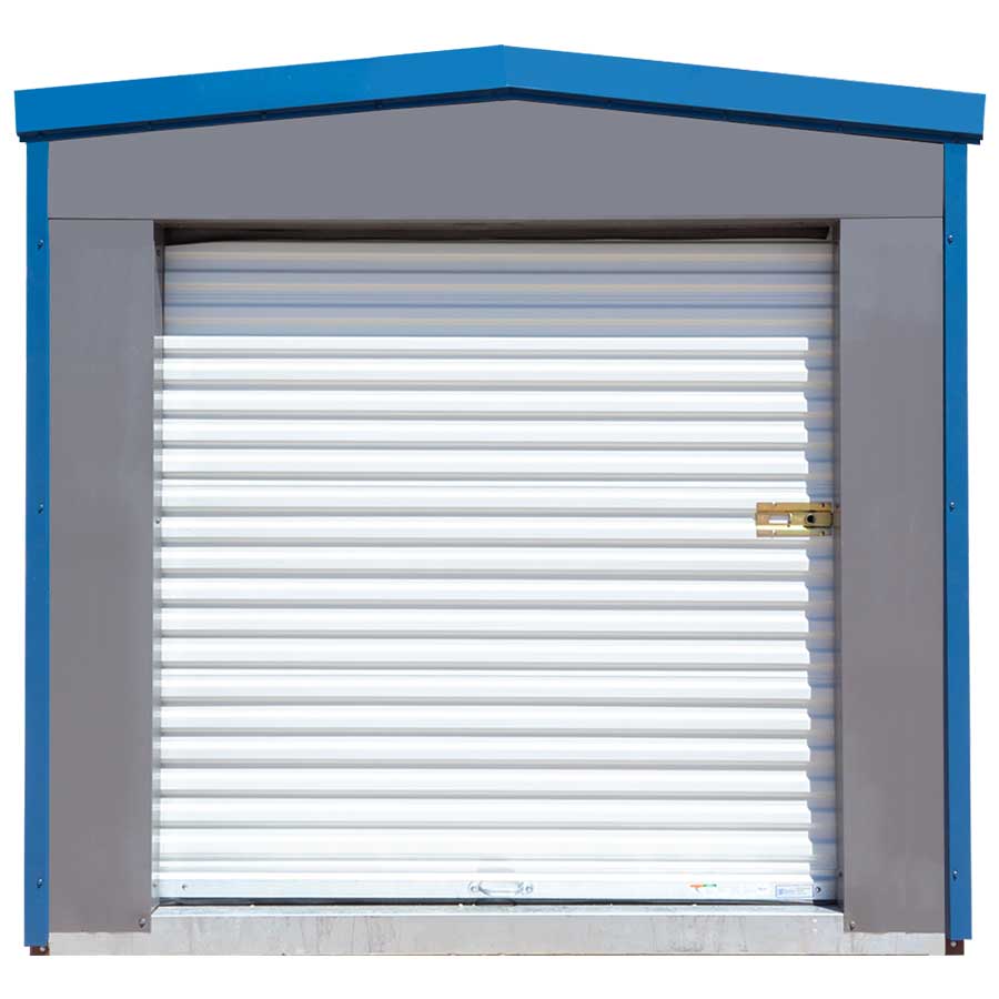 Siding: Charcoal Gray | Trim: Harbor Blue | Door: Glossy White